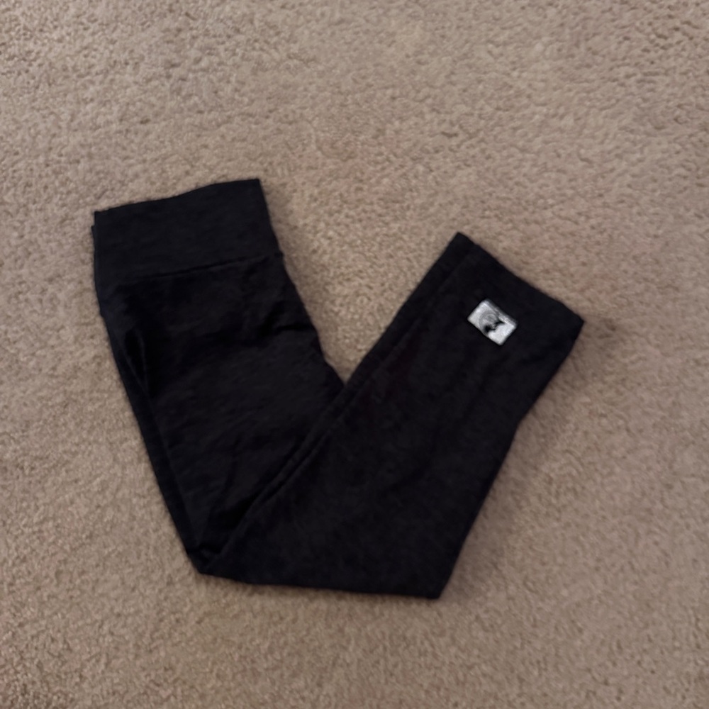 Heather Grey Cropped Celestial Bodiez Leggings